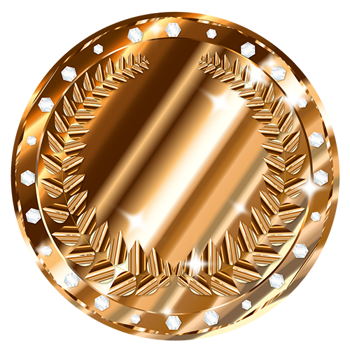 GOLDメダルリボン無し Medium(6),Brablogオリジナル素材 メダル リボン無し,商用フリー メダル,無料素材 メダル,GOLDメダル,Brablogオリジナル素材,コールドメダル,金色メダル,メダル 素材,無料素材,商用フリー素材,Brablogオリジナル メダル