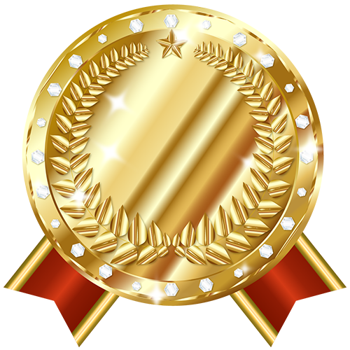 GOLDメダル双リボン Medium(6),Brablogオリジナル素材 メダル リボン,商用フリー メダル,無料素材 メダル,GOLDメダル,Brablogオリジナル素材,コールドメダル,金色メダル,メダル 素材,無料素材,商用フリー素材,Brablogオリジナル メダル